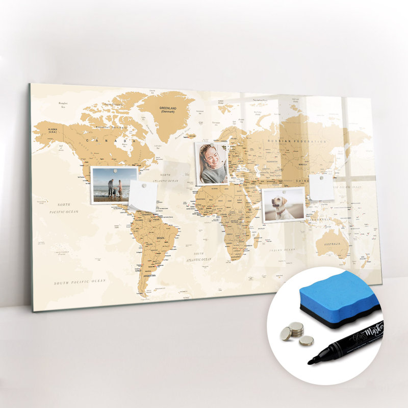 Magnetic Glass Dry Erase Board