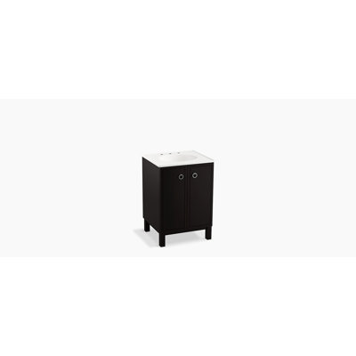 Jacquard 24" Vanity Base Only with Furniture Legs and 2 Doors