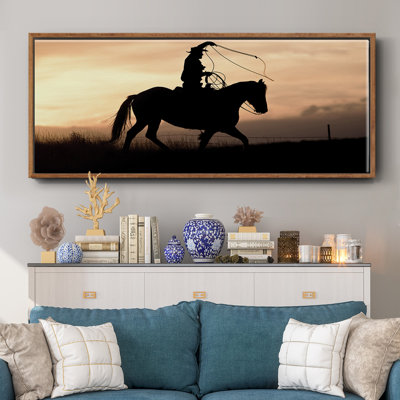 «Rope and Ride II», toile encadrée