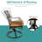Round 2 - Person 31" Long Bistro Set with Cushions-1840263772