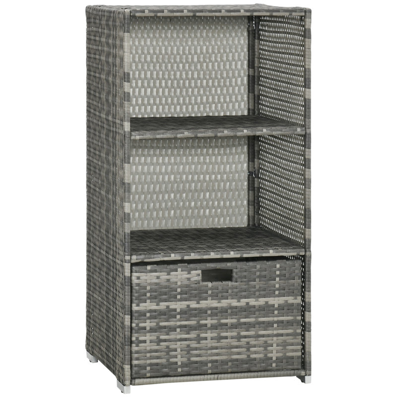 Porte-serviettes de piscine Outsunny Valet