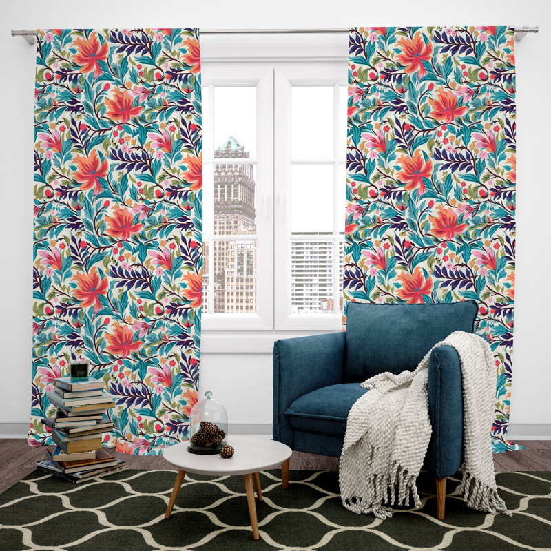 Paire de rideaux obscurcissant en polyester Antares, L 40 po x L 61 po