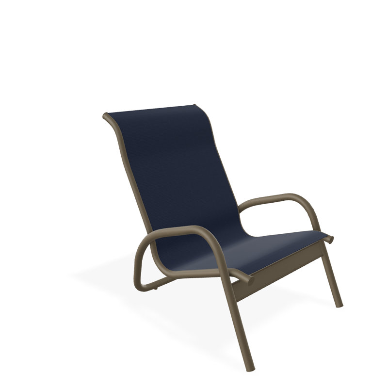 Gardenella Patio Chair, Navy, Beachwood