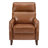 Traditional Oversize Genuine Leather Pushback Recliner-1176625770