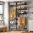 44.9'' Metal Rolling Freestanding Garment Rack-70559001