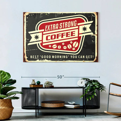 Plaque murale «Best Morning Coffee»