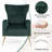 Koburn Velvet Wingback Chair-797814339