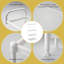 Ejup Metal Standard Baker's Rack with Microwave Compatibility