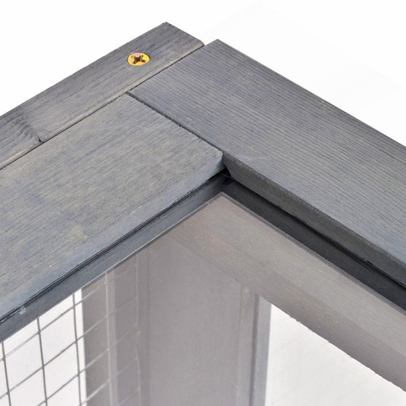 Cage de reptile en bois pour tortues en bois