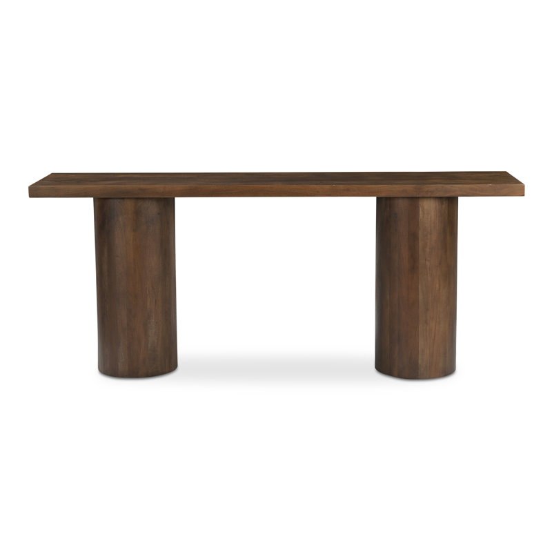 Console Gontran brun chaud