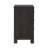 Keniston Rubberwood 3-Drawer Nightstand