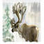 Rideau de douche simple Moose-22595264