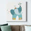 Circus Elephant - impression sur toile tendue-846005485