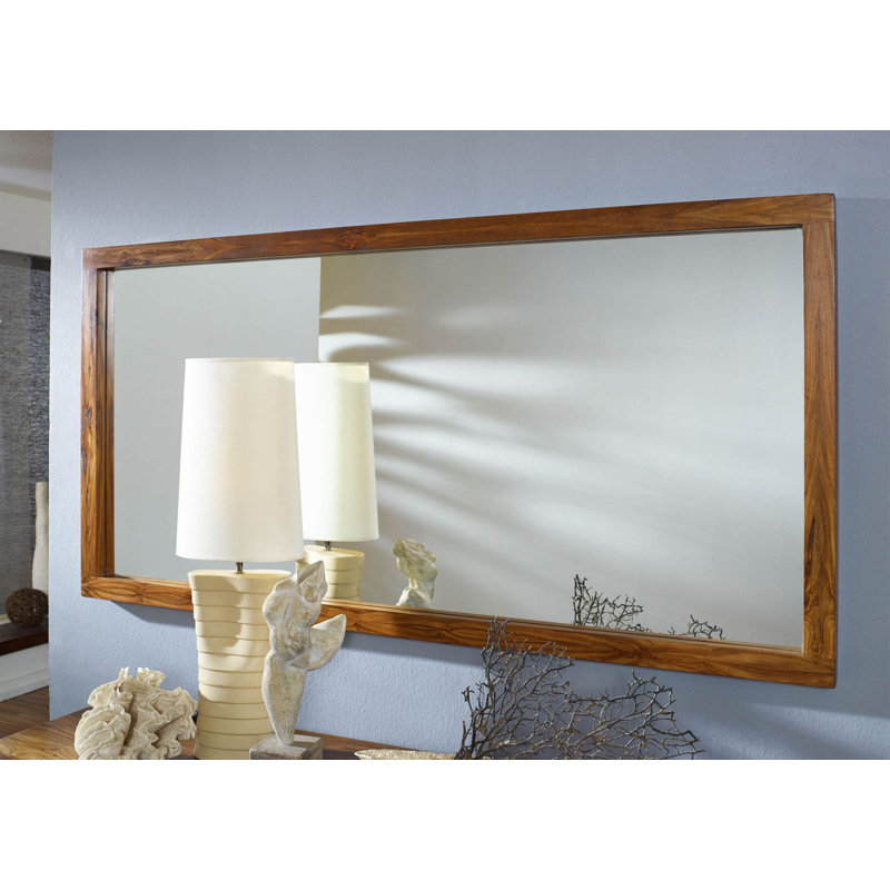 Duke Wood Wall Mirror, 80 cm H x 160 cm W