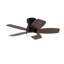 Hot Ventilateur de plafond noir moderne de 32 pouces avec lumière et 3 pales en bois massif avec moteur à courant continu réversible et télécommande