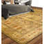 Hand Knotted Wool Area Rug in Cream