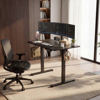 Height Adjustable Rectangle Standing Desk by Inbox Zero