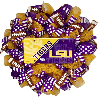 Couronne de football LSU Tigers