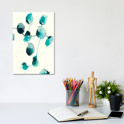 Fluid Structure I by June Erica Vess - Wrapped Canvas Painting