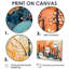 «Ingvaldur 4 Seasons Forest Trees Dream Fragments IV», art mural forêt-430586040-430586044-430585984