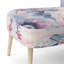 Chaise d'appoint rembourrée Lake Mountains - Mont Fuji avec fleurs de cerisier-2063083398