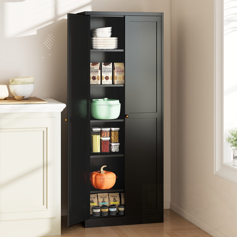 Armoire en métal avec 5 tablettes réglables