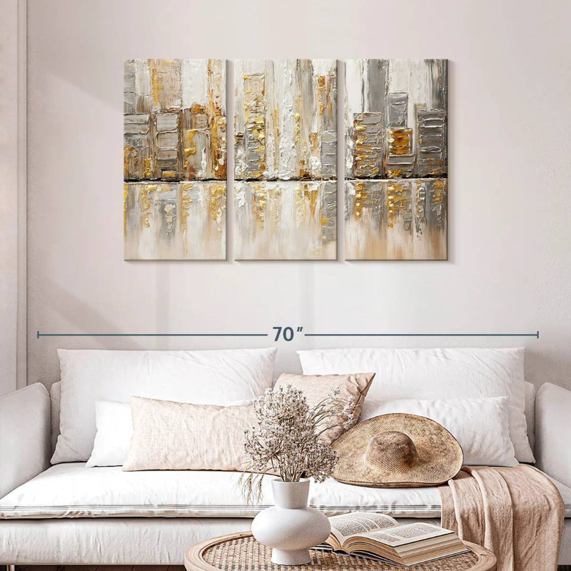 Avery Streets II, 28" H x 45" W