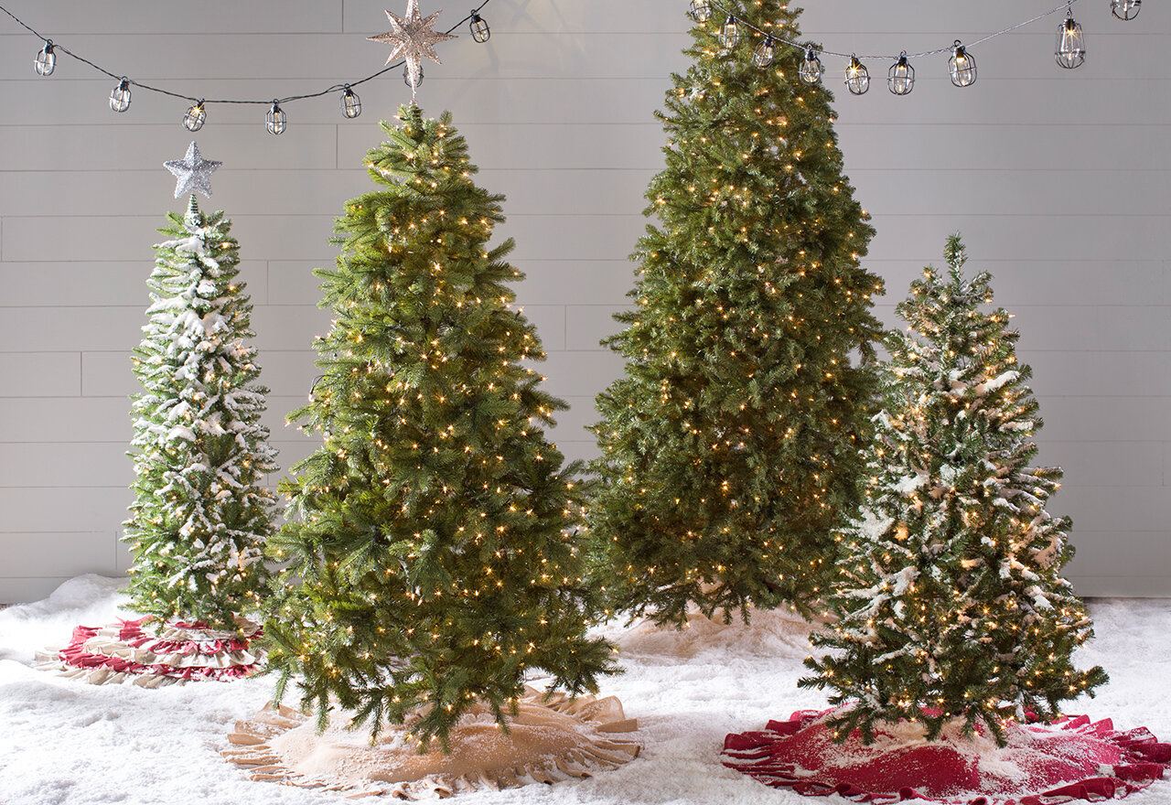 Artificial Christmas Trees 2024 Wayfair   Artificial Christmas Trees 