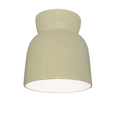 Logan 8" Single Light Flush Mount