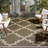 Herefordshire Performance Geometric Indoor/Outdoor Area Rug-1911006689