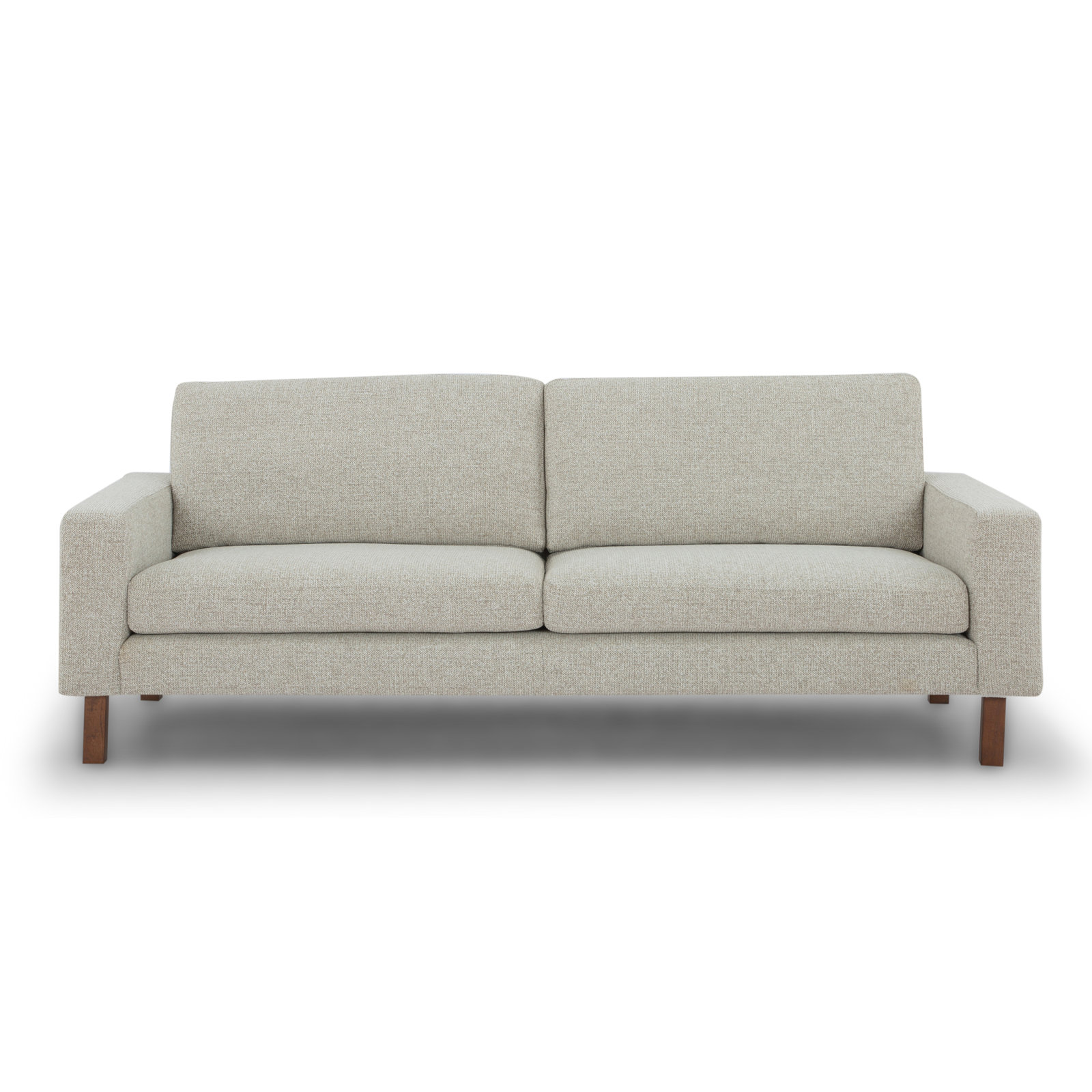 Lobos 87.01'' Upholstered Sofa, Taupe Chenille