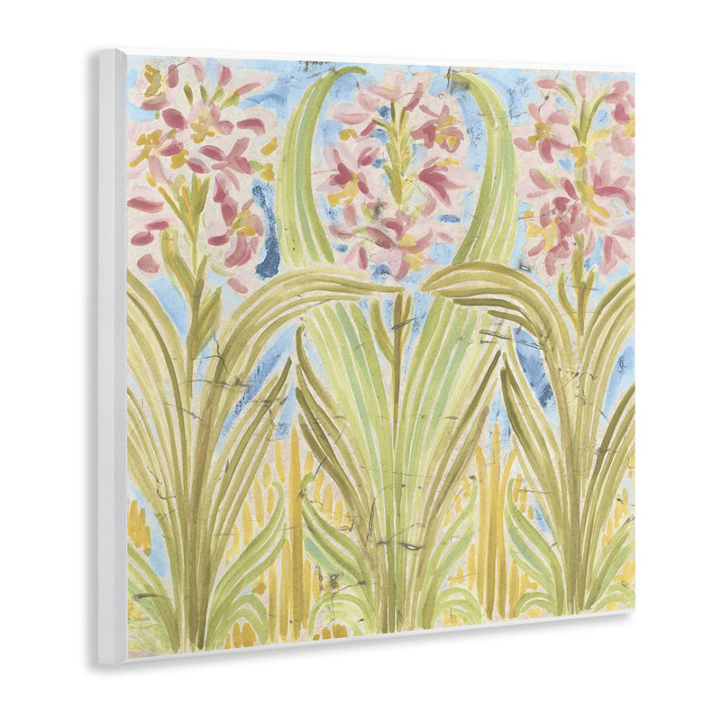 Plaque murale Palau Tile Florals, design par June Erica Vess