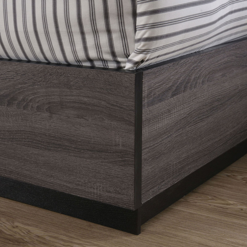 Jehova Bookcase Storage Bed, King