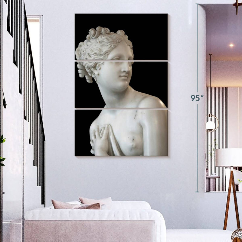 Sculpture romaine Leisha I, H 74 po x l 48 po