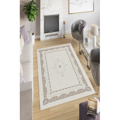 Antibacterial Hall Carpet, 100% Polyester, 39.4 x 59.1 inches | Eco-Friendly, Non-Slip PVC Dot Underside, 0.2 in Pile Height | Machine Washable, Digital Printing, Brown Color | Durable & Easy to Clean for Home Decor