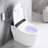 Luxury Bidet Toilet With Auto Open/Close, Warm Air, Temperature Control - Bathroom Option Water, Led Display Feature
