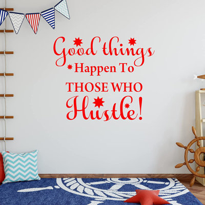 Text & Numbers Non-Wall Damaging Wall Decal