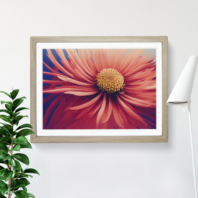Chrysanthemum Flower Vol.1 - Framed Print