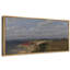 «Coastal Village Seascape Vintage Style», reproduction d'art sur toile-98041892-111376733