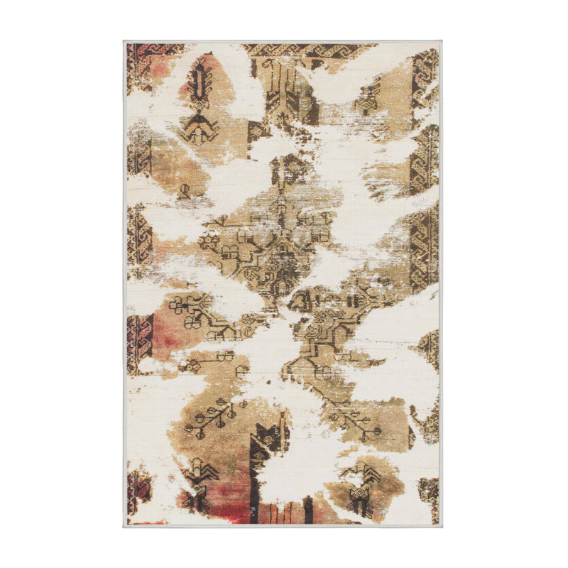Tapis multicolore Starbrick, Tapis de couloir 2 pi x 5 pi