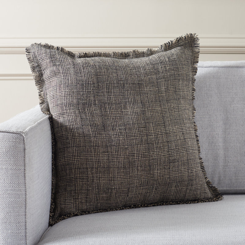  Linen Throw Square Pillow Cover & Insert