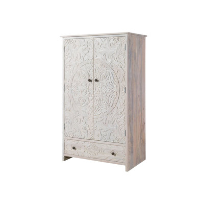 Kashmir 2 Door Solid Wood Wardrobe
