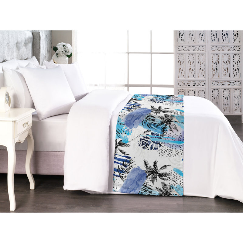 Tapis de lit Ambesonne Tropical Boho, Très grand lit
