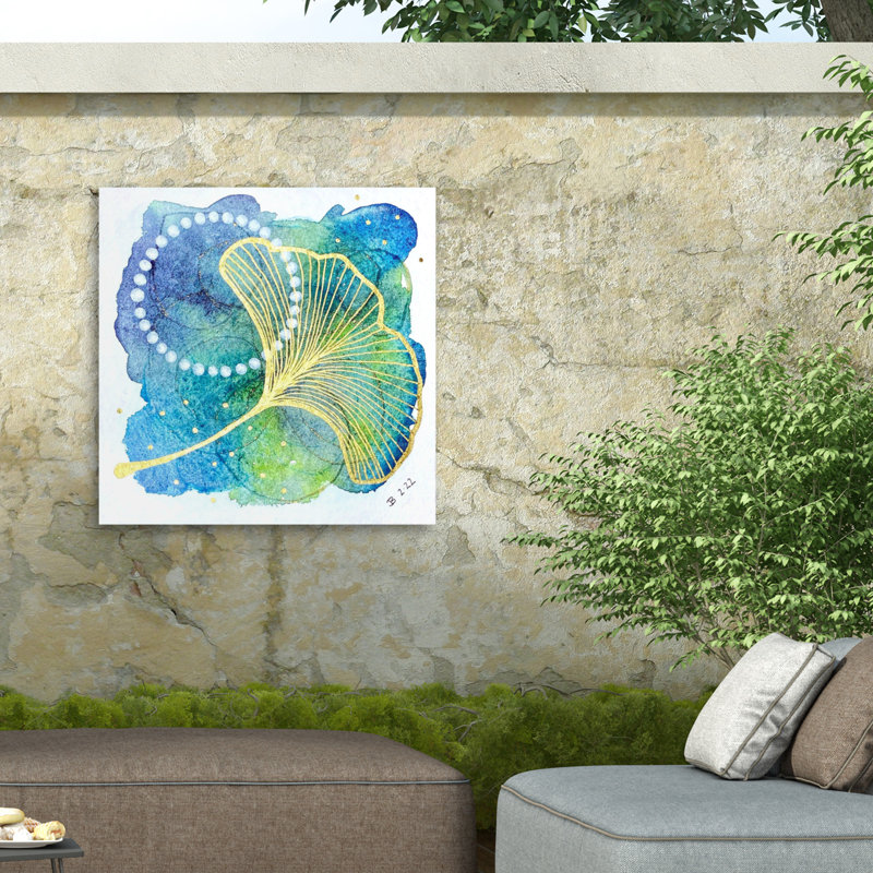 Toile d'extérieur Jocelyn Benford Mermaid, H 35 po x l 35 po