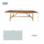 Acacia Wood Outdoor Patio Dining Table