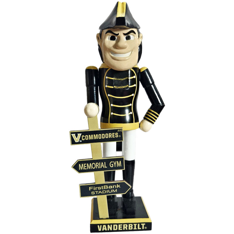 Casse-noisette 12 pouces NCAA, Commodores de Vanderbilt