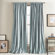 modern knotted velvet solid room darkening rod pocket curtain panels