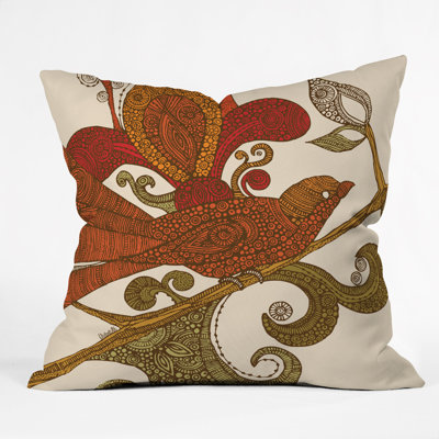 the Bird Throw Pillow