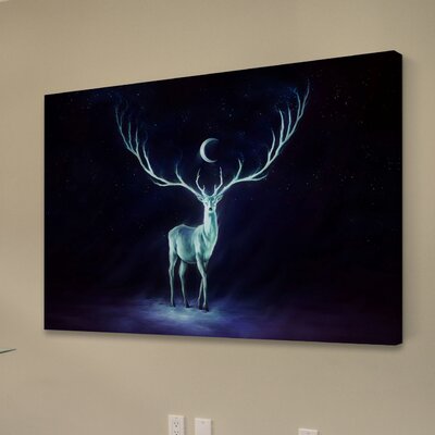 Nightbringer' by Jonas JÃ¶dicke Painting Print on Wrapped Canvas -  Marmont Hill, MH-JOE-35-C-24