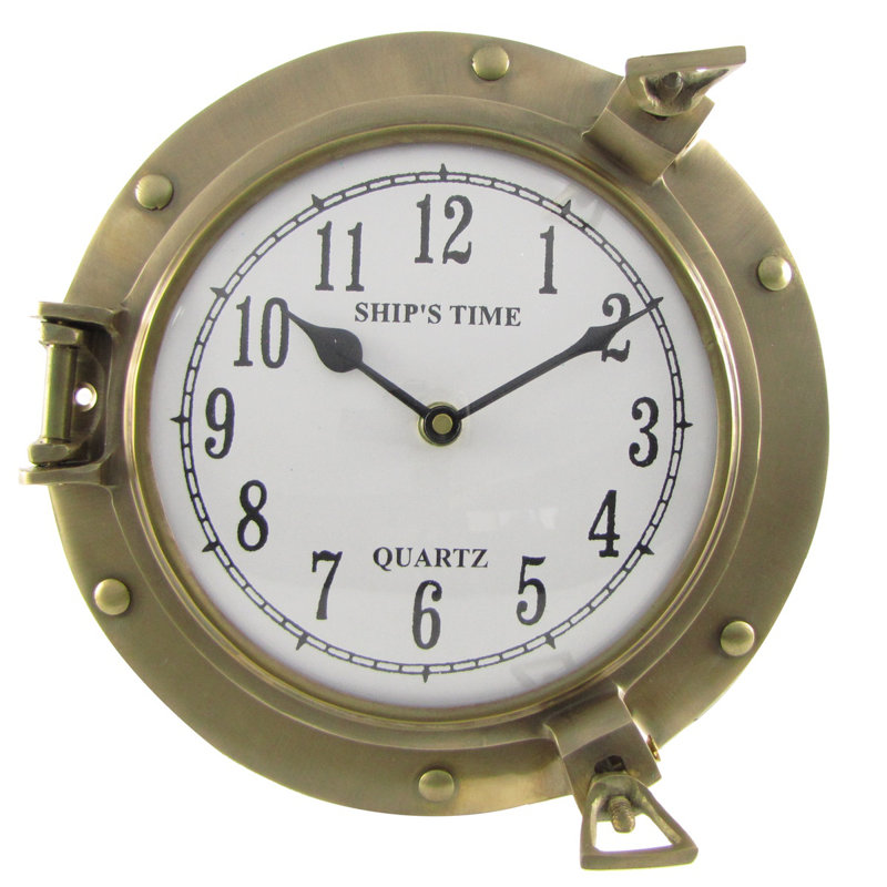 Horloge murale 9 po Bader